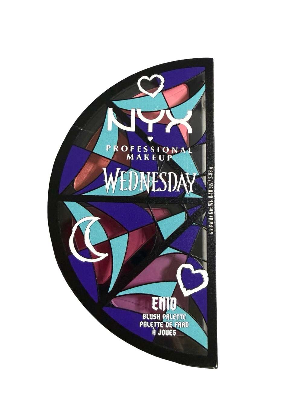 NYX Professional Makeup Wednesday Rare Collection Enid Blush Palette - 4 shades